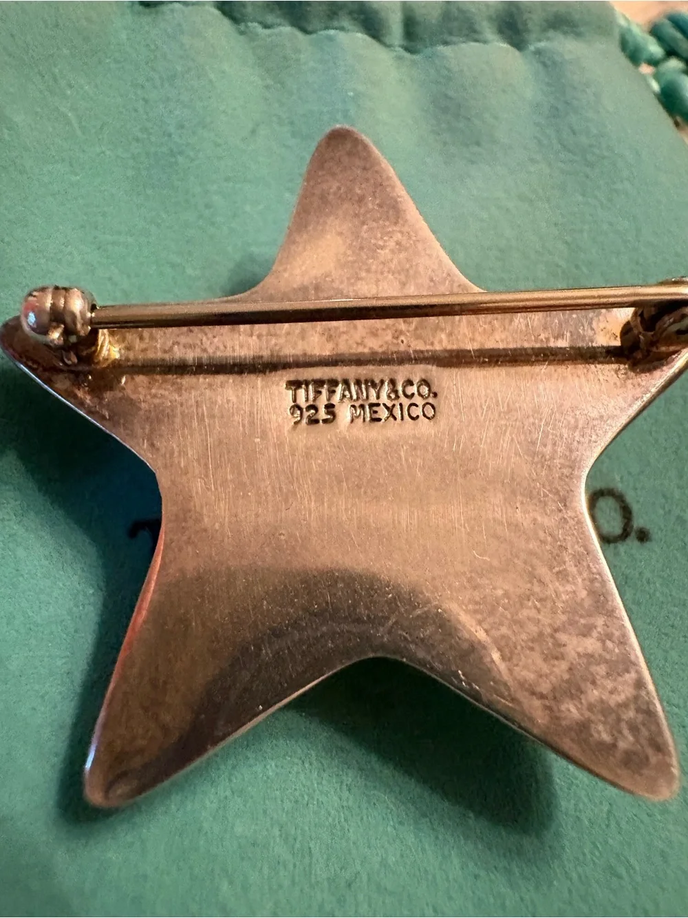 Tiffany & Co. Silver Star Brooch